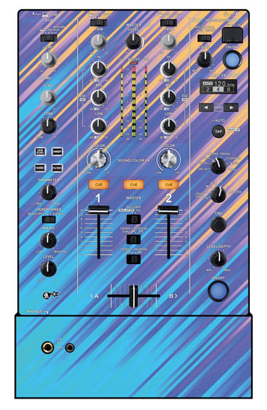 Pioneer DJ DJM 450 Skin Stripes